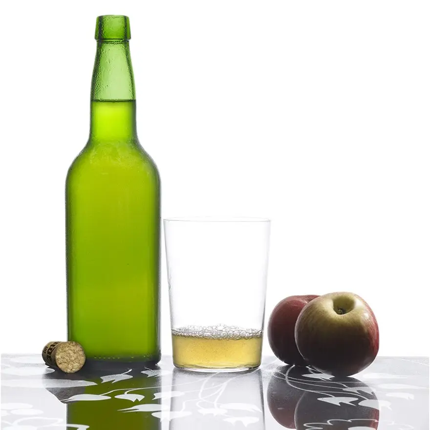 capacidad del vaso de sidra