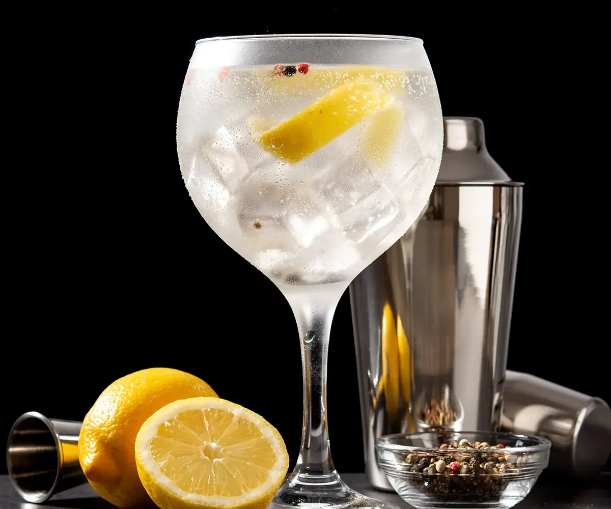 copa de balon gin tonic